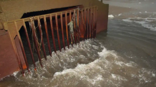 Picture of a sewer overflow