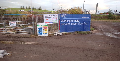 Site compound, Laighlands Road