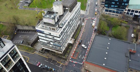 Cathedral Street Glasgow Sewer Collapse