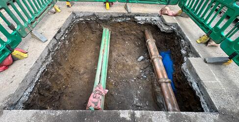 Cathedral Street Glasgow Sewer Repair