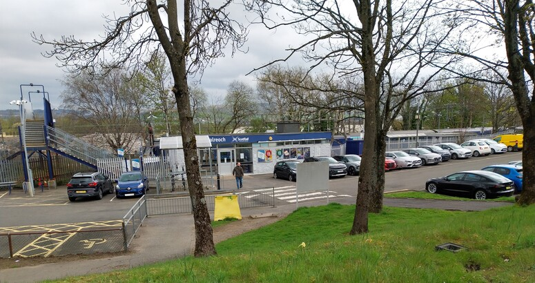 The new overflow will be installed under a car park