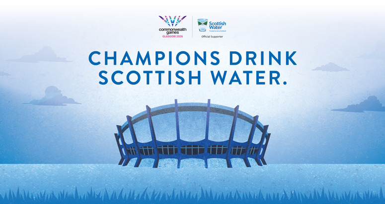Champions drink Scottish Water