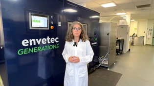 Elise Cartmell with the Envetec Generations machine