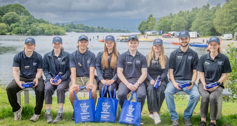 Scottish Water Employees at Water Safety Scotland Open Day 2024